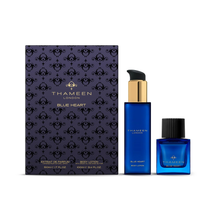 Load image into Gallery viewer, Blue Heart Gift Set - Fragrance and Body Lotion
